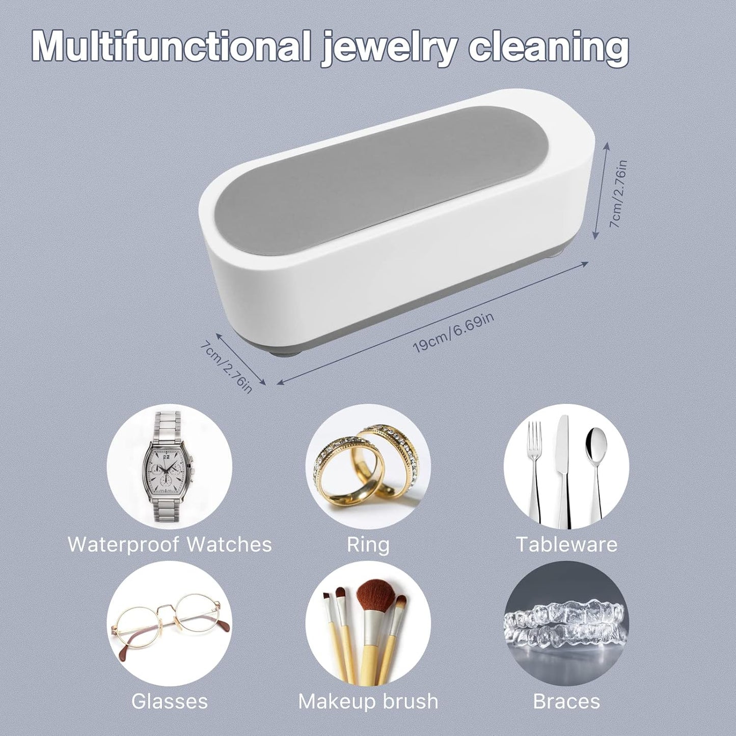 CleanPod™ - Ultrasonic Jewellery & Gadget Cleaner