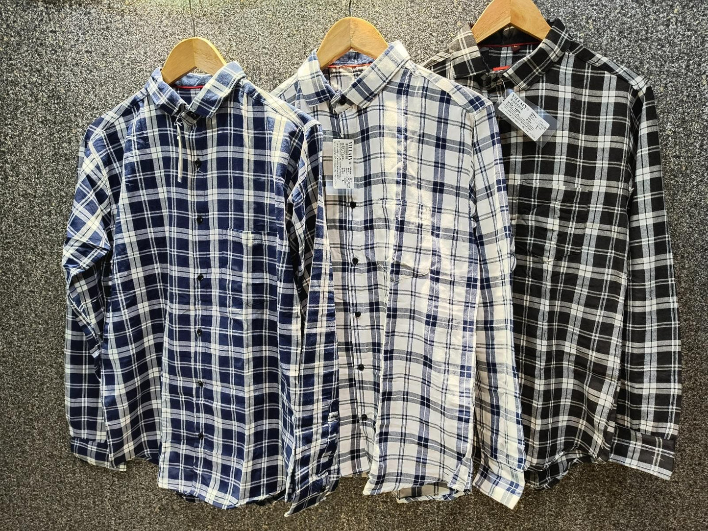 (Combo of 3) CheckMate Trio: Men's Cotton Casual Shirt Bundle