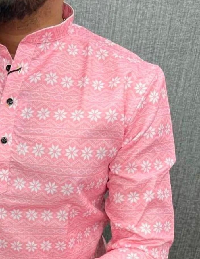 Men's Cotton Printed Full Sleeves Shirt