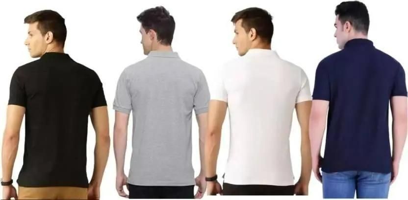 PrimeTone: Men's Polo Essentials Premium T-Shirt Set