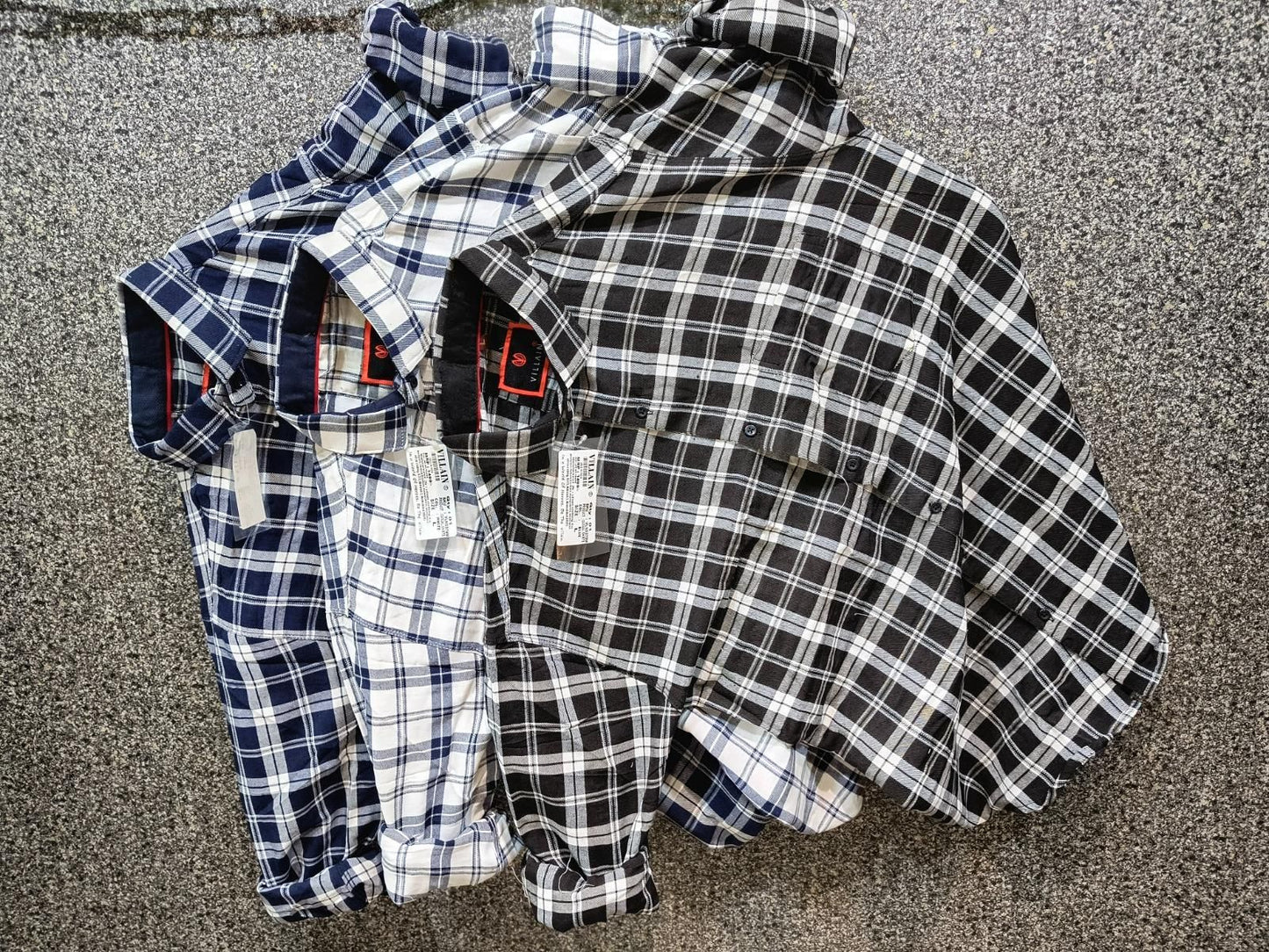 (Combo of 3) CheckMate Trio: Men's Cotton Casual Shirt Bundle